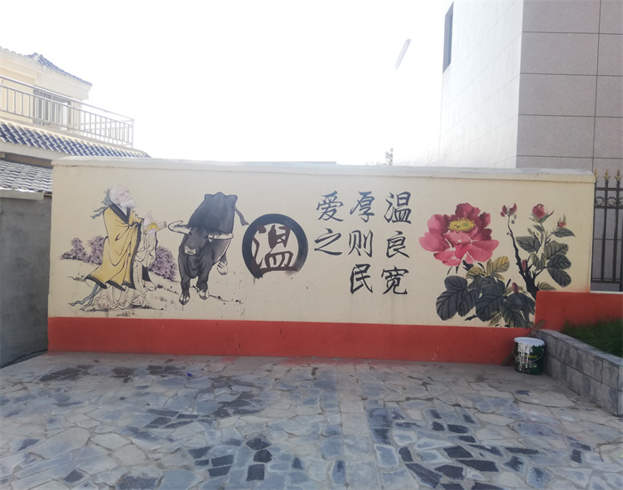 成都美丽乡村墙绘