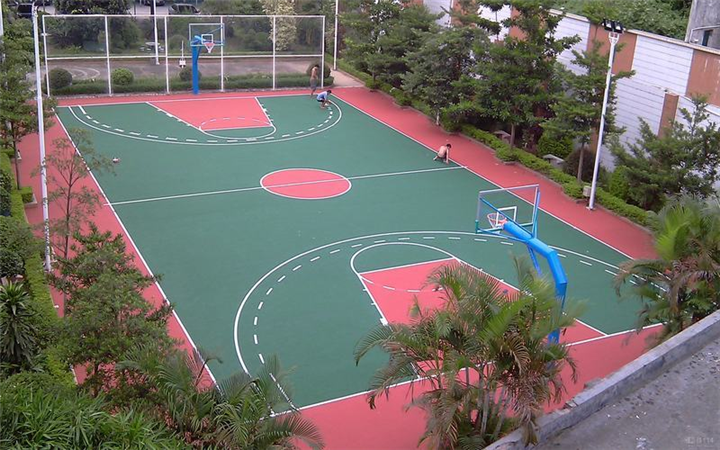 菏泽塑胶篮球场