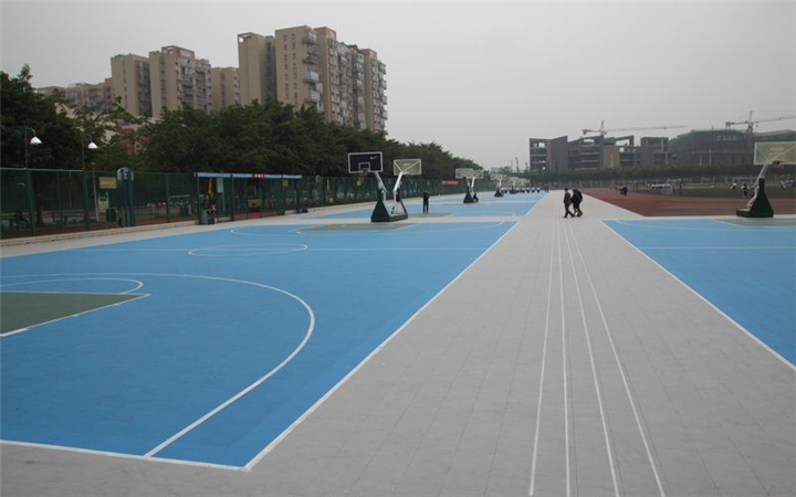 吉林塑胶篮球场