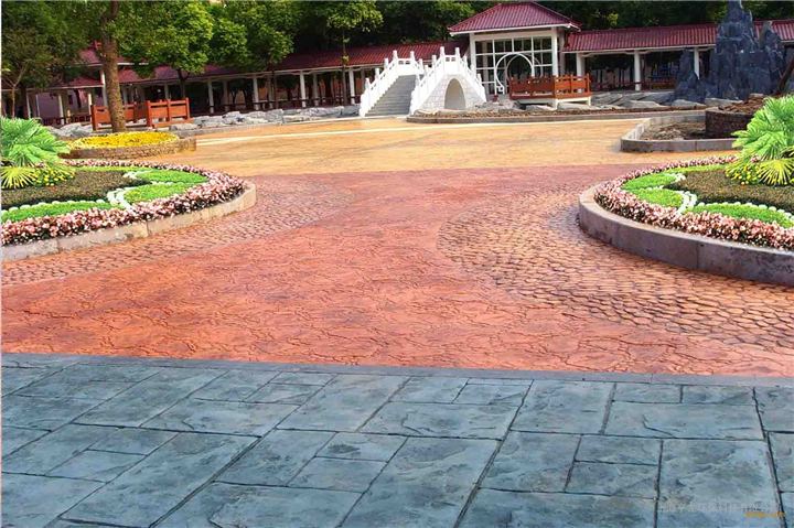 压花地坪
