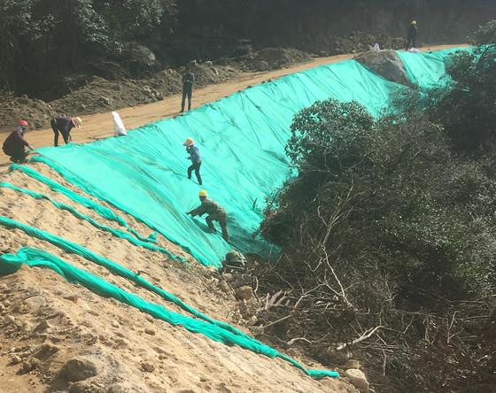 石屏县绿化无纺土工布2米昭通市威信县盖土土工布