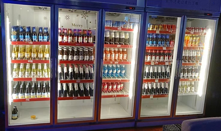 西安酒吧便利店陈列 柜水柜奶柜高价回收