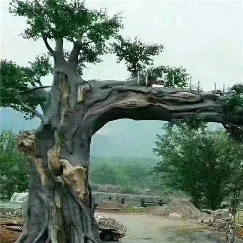 深圳假山假树h梅州水泥塑石h惠州假山