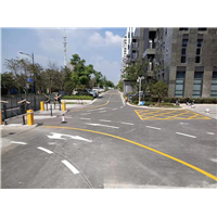 北京马路划线施工
