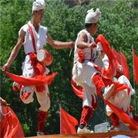 重庆江北区腰鼓队承接表演