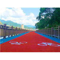 绍兴自行车跑道沥青施工