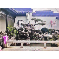 广东庭院假山制作