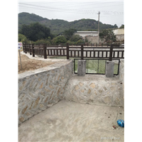 长乐仿木花箱 