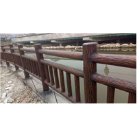 福州水泥仿木纹栏杆