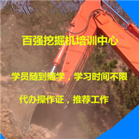 河池挖掘机培训代办操作证南丹挖掘技能培训中心 