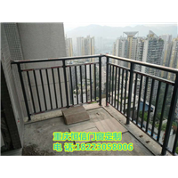 专业定做阳台玻璃护栏 