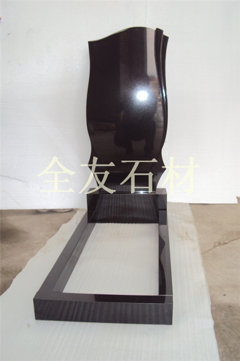 俄罗斯黑墓碑|山西欧美碑|山西花岗岩墓碑 