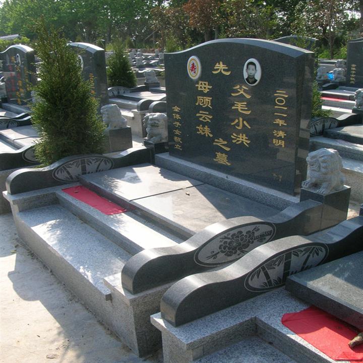 山西欧美碑、山西俄罗斯碑-山西黑墓碑27 