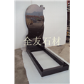 黑色花岗岩墓碑|俄罗斯黑墓碑|山西欧美碑 