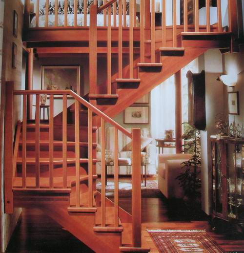 桂林整体楼梯出售—灵川县精森缘木业加工厂 