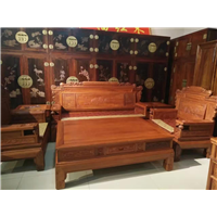 中国结沙发六件套（材质：**花梨、刺猬紫檀） 