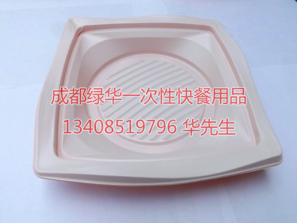 成都绿华快餐盒