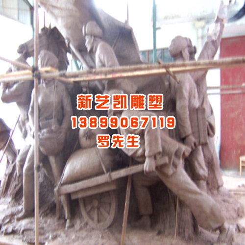 新疆校园雕塑/新疆玻璃钢雕塑 