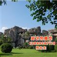 新疆室外假山喷泉-新疆绿化室内假山工程 