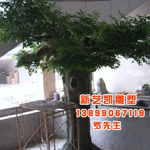 新疆仿真古榕树 