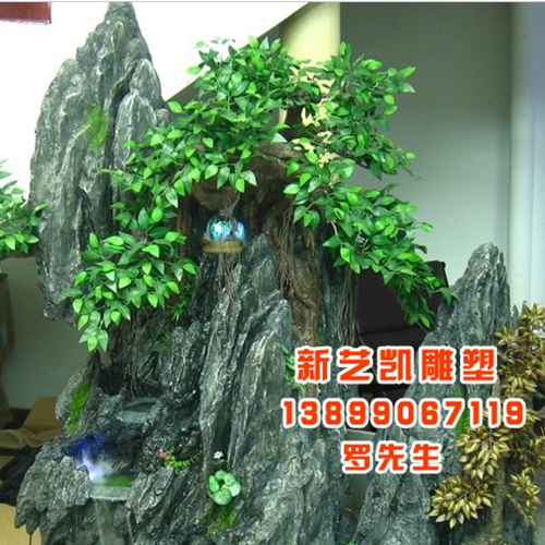 新疆英石假山,新疆园林假山,新疆流水假山 