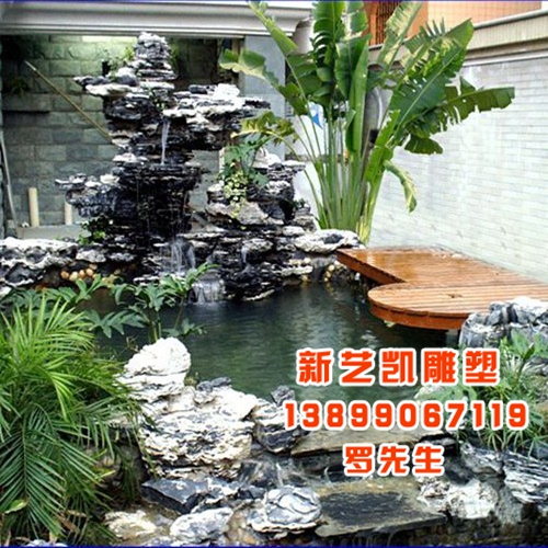 新疆园林假山，新疆塑石假山，新疆仿真树 