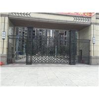 达州竹城一号小区正大门