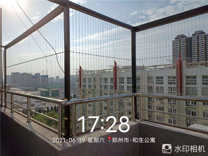 郑州工程长廊防护网