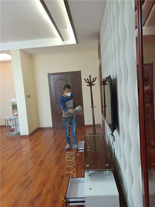 解放军69270部队招待所室内环境污染治理工程 