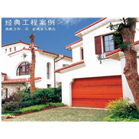 广东佛山实木车库门安装厂商 实木车库门价格
