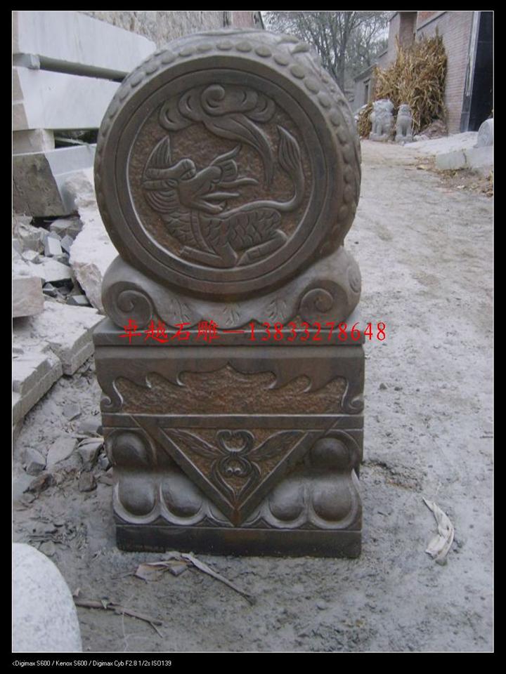 石墩石鼓 仿古门墩 大理石仿古门墩 石头门鼓石 石雕门墩仿古雕刻门墩 