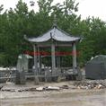 石头凉亭  园林石雕加工厂 大理石石雕凉亭 石头葡萄架 石头长廊花架