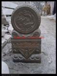 石墩石鼓 仿古门墩 大理石仿古门墩 石头门鼓石 石雕门墩仿古雕刻门墩 