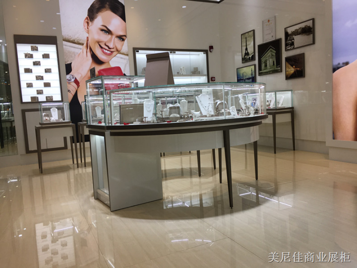 03福州珠宝展柜厂家、烤漆 