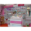 莆田福州宁德化妆品展柜灯烤漆展柜 