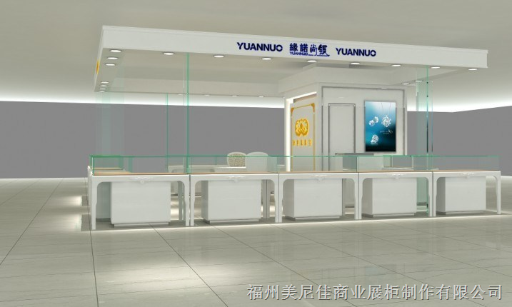 福建烤漆珠宝展柜 