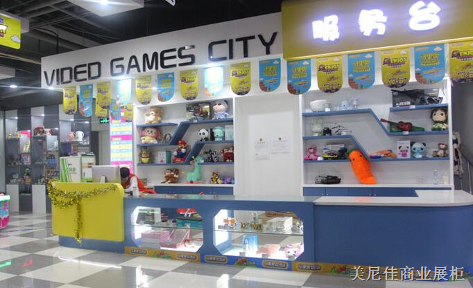 25“美尼佳”福建**电玩城、动漫城展柜厂家、烤漆 