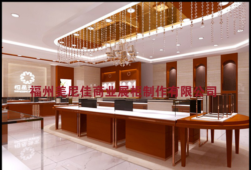 高档珠宝展柜福州加工厂 