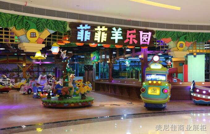 08“美尼佳”福建**电玩城、动漫城展柜厂家、烤漆 