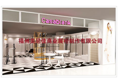 福州哪里有定做服装展柜 