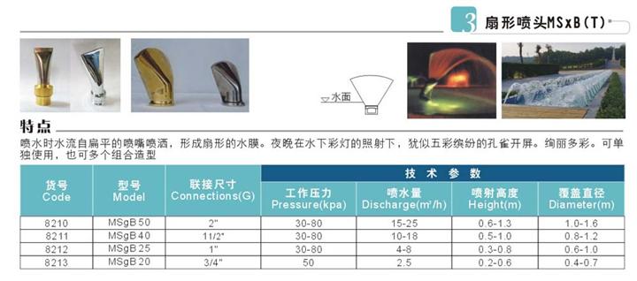 M水膜系列喷头MSXB(T)//广西喷泉/广西喷灌设备/南宁喷泉/南宁喷灌设备 