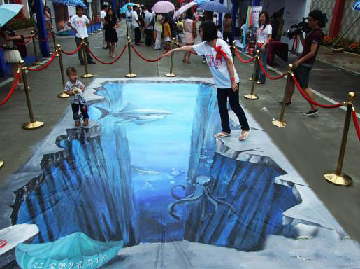 3d地画实拍