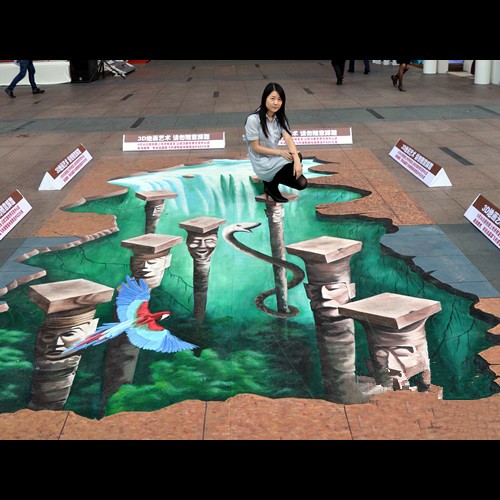 3d地画实拍