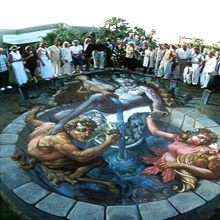 3D立体地画 