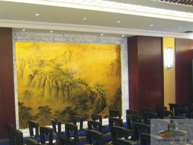 金银箔画 