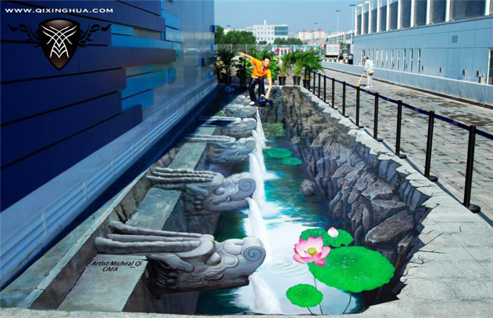 3d地画实拍