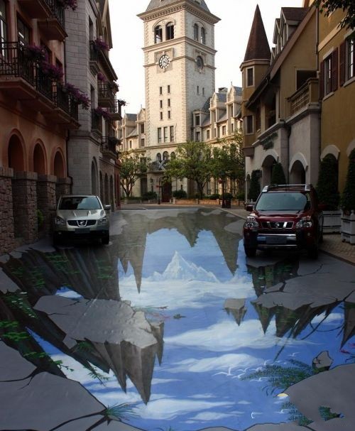 3d地画实拍