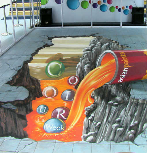 3d地画实拍