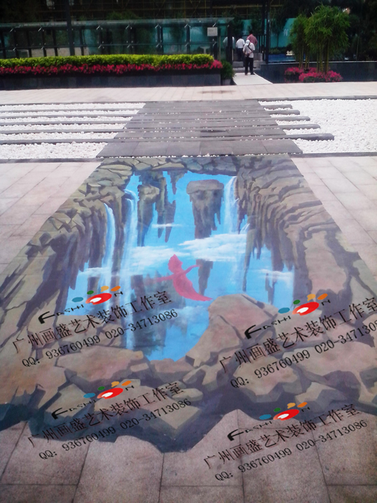 3D立体地画 