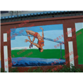 校园壁画 学校文化墙 幼儿园壁画